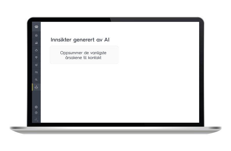 animasjon teksbaserte innsikter laptop